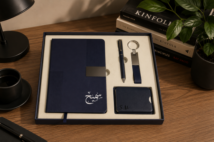 Executive Office Leather and Pen Set